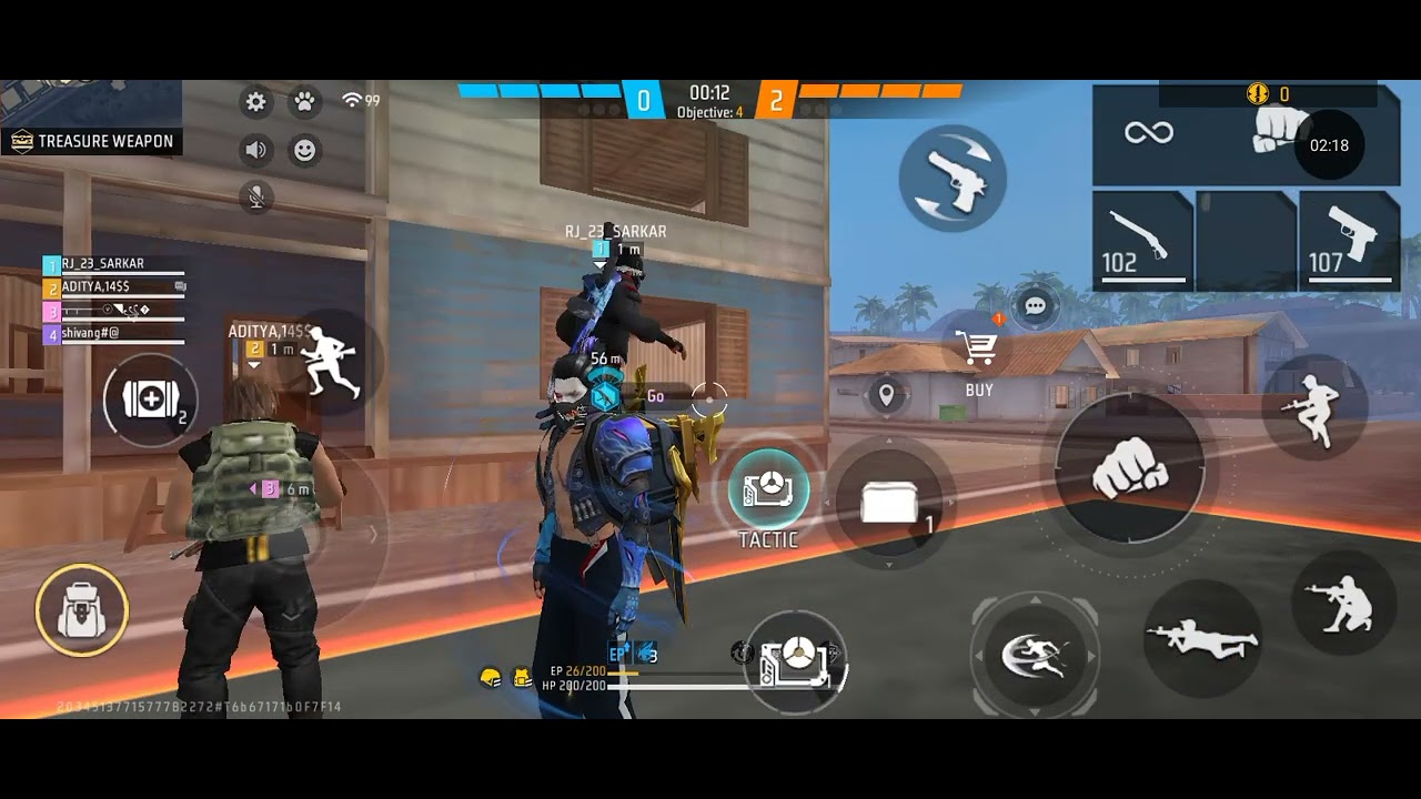 Reload effect of shotgun and Desert Eagle