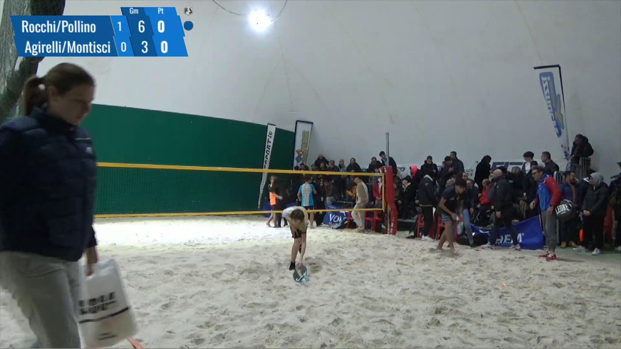 Italiani Under e Over al CRB: FINALE UNDER 18 Rocchi/Pollino vs Agirelli/Montisci Beach Tennis