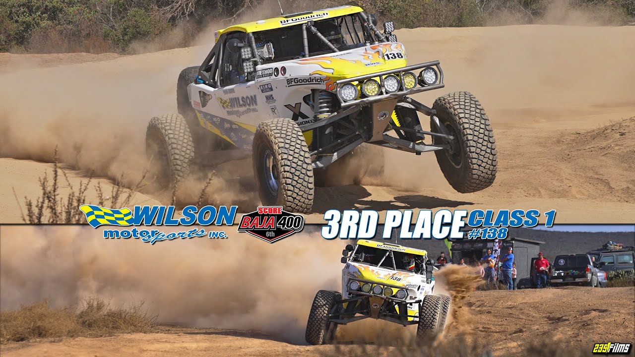 Wilson Motorsports PODIUMS at the 6th SCORE Baja 400