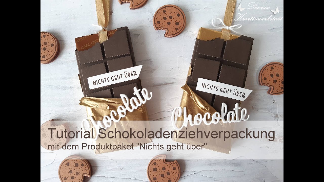 Tutorial Schokoladenziehverpackung mit dem Produktpaket Nichts geht über   Stampin'Up!