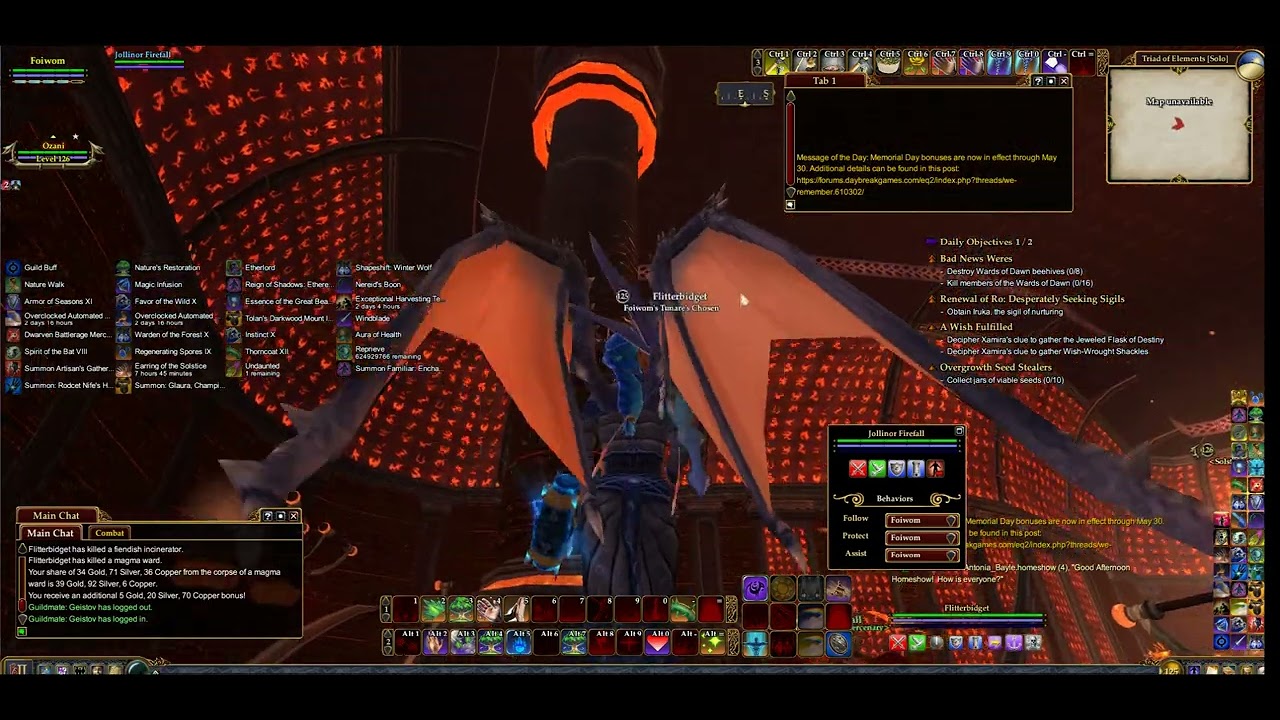 EverQuest2 Triad of Elements Event Instance Run (Summer Jubilee 2023)