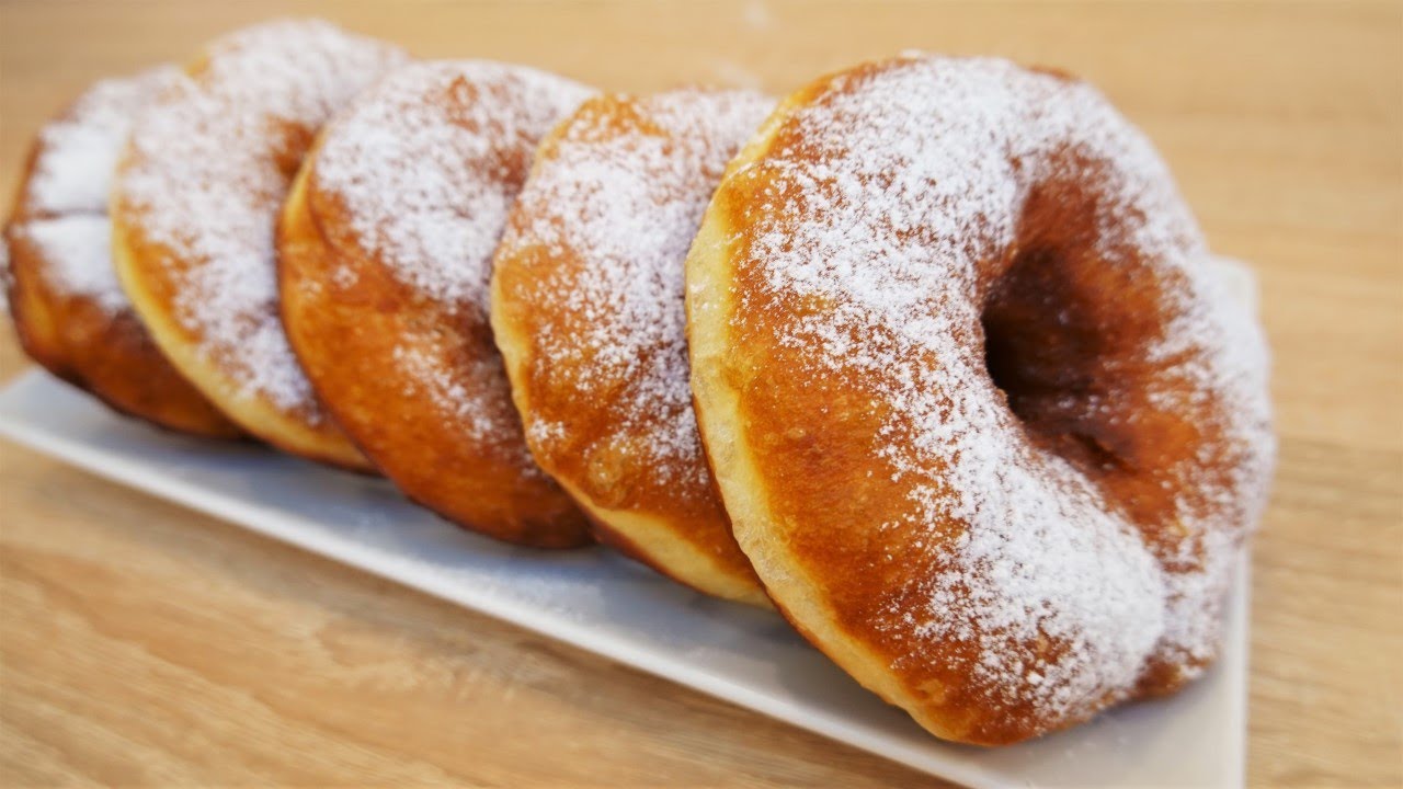 Soft Donut ! Sugar Donuts Recipe ! Easyvideo