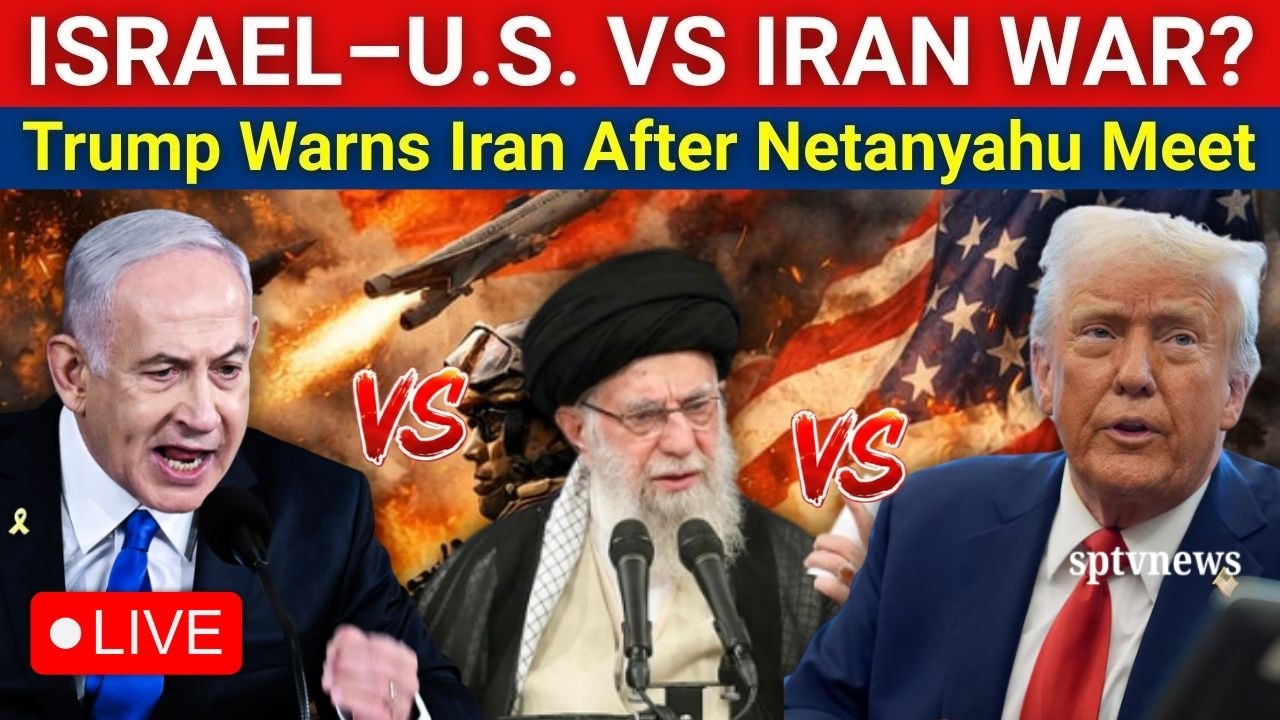 LIVE: ISRAEL–U.S. VS IRAN WAR SOON? Donald Trump Issues BIG Warning After Netanyahu Talks! Khamenei
