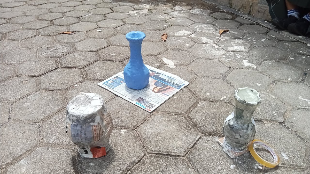 Membuat Vas bunga