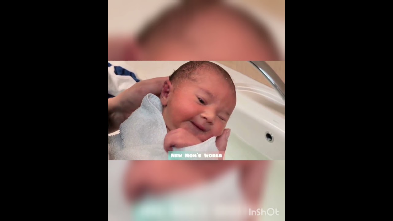 اولین حمام نوزاد