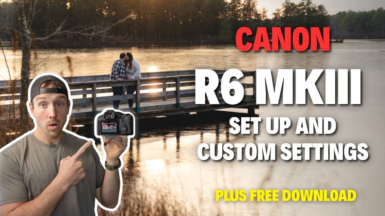Как я настраиваю свою камеру Canon R6 Mark III для свадебной и портретной съемки