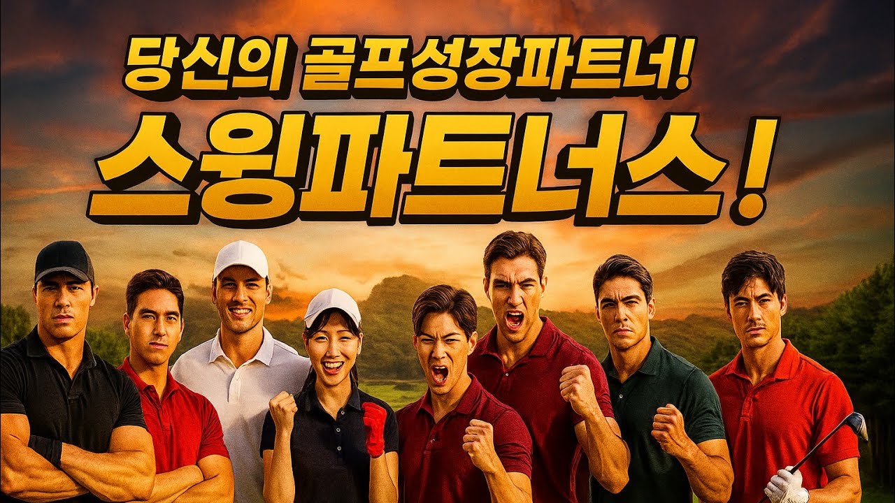 스윙파트너스 4인방🦅해운대 +2 페이드로 태산불독🎥