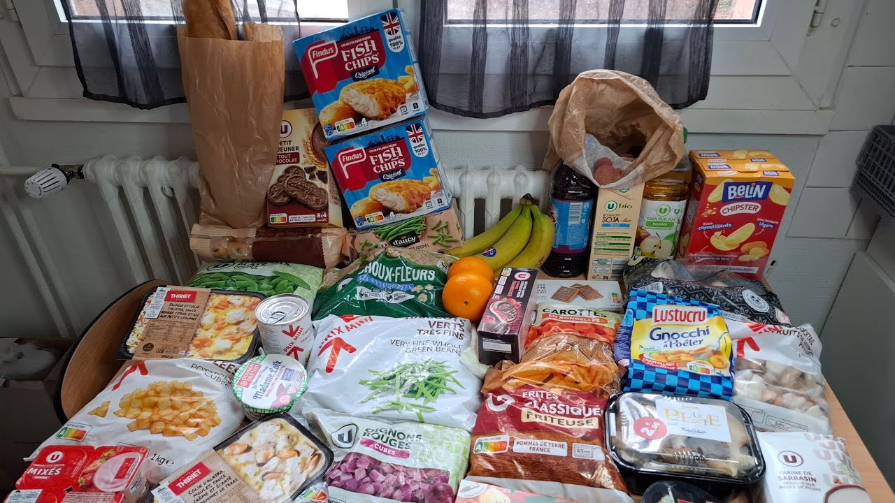 Haul courses Super U 🛒, combien j'ai dépensé ?