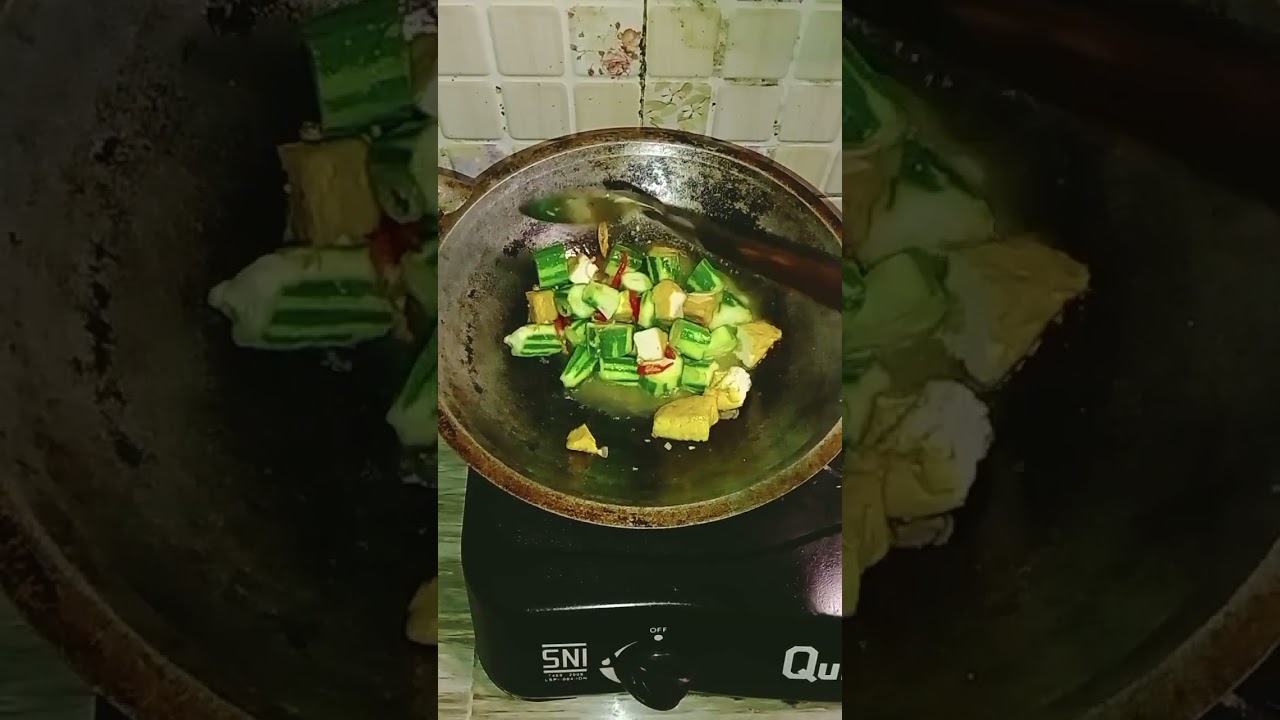 Masak sayur campur campur + goreng Telur🤩🤩
