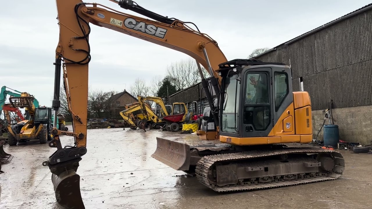 2014 CASE CX145C BLADE 