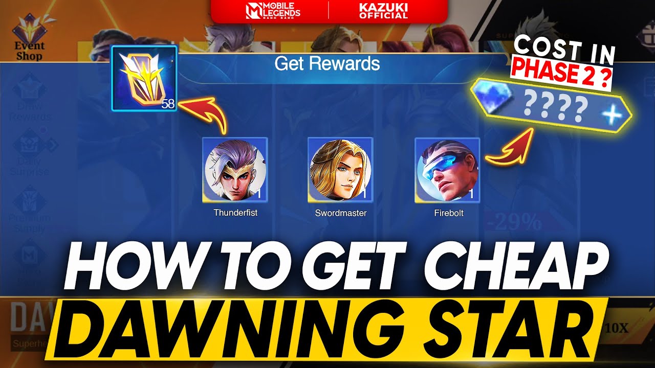 HOW TO GET CHEAPER DAWNING STAR SKINS FROM&nbsp;THE&nbsp;EVENT | DAWNING&nbsp;STAR&nbsp;EVENT&nbsp;2024
