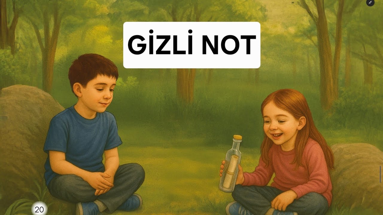 1. Sınıf Okuma Metni | Gizli Not