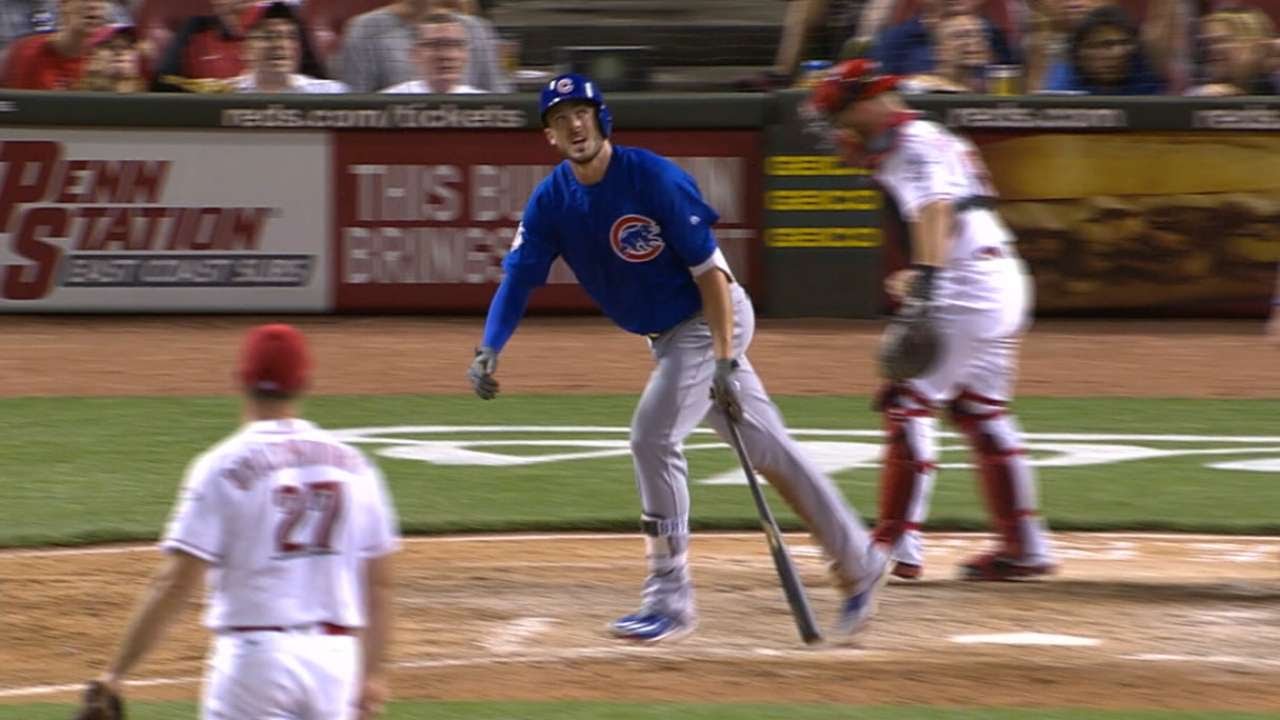 CHC@CIN: Bryant makes history with five-hits vs. Reds