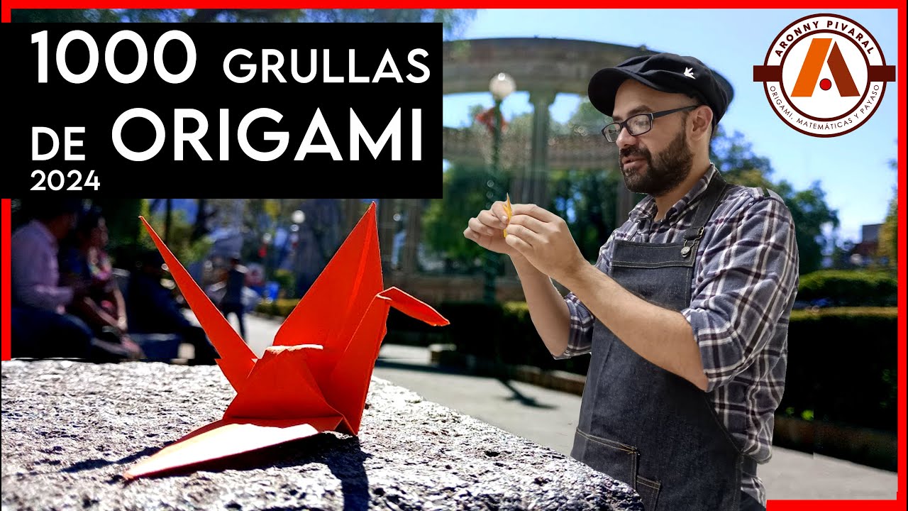Mi experiencia plegando 1000 grullas de papel en Quetzaltenango Guatemala 🇬🇹