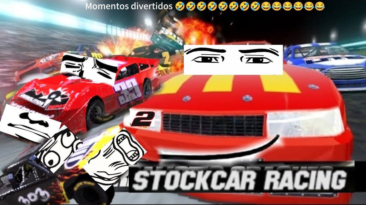 momentos divertidos en stock cars racing #2