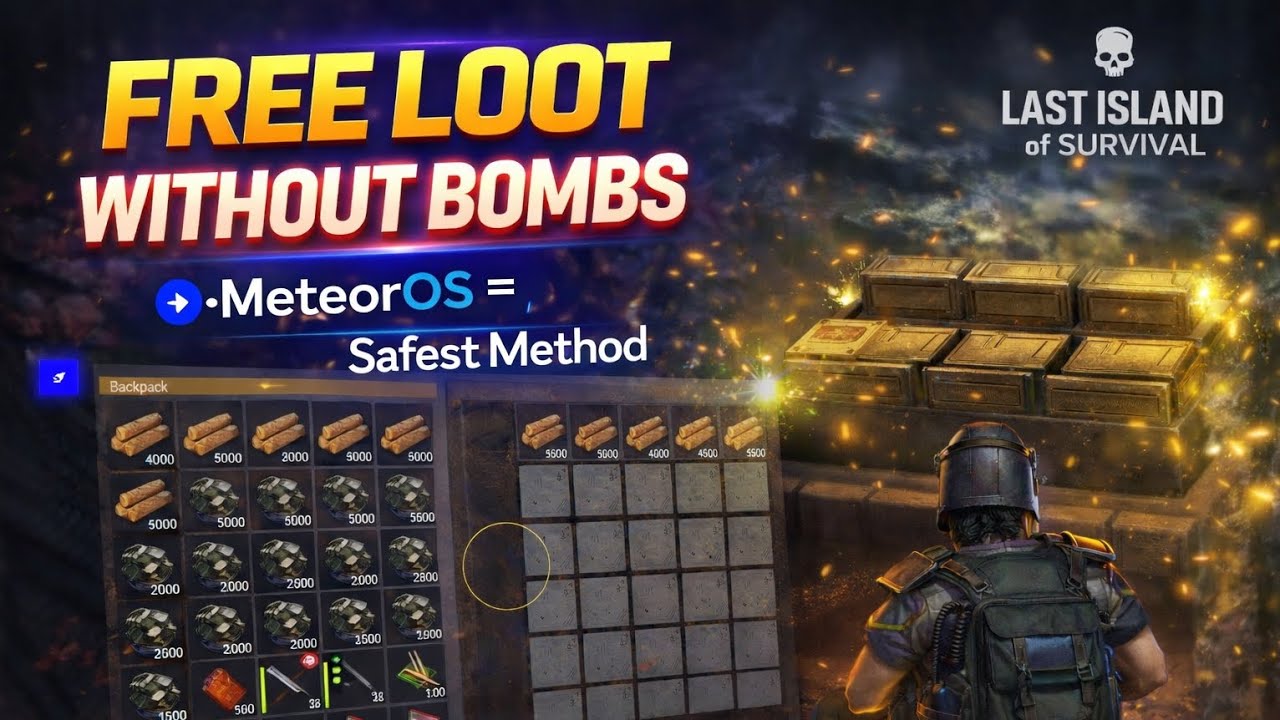 meteorOS hack best hack invisible mod no ban free and paid Loot without bombs 