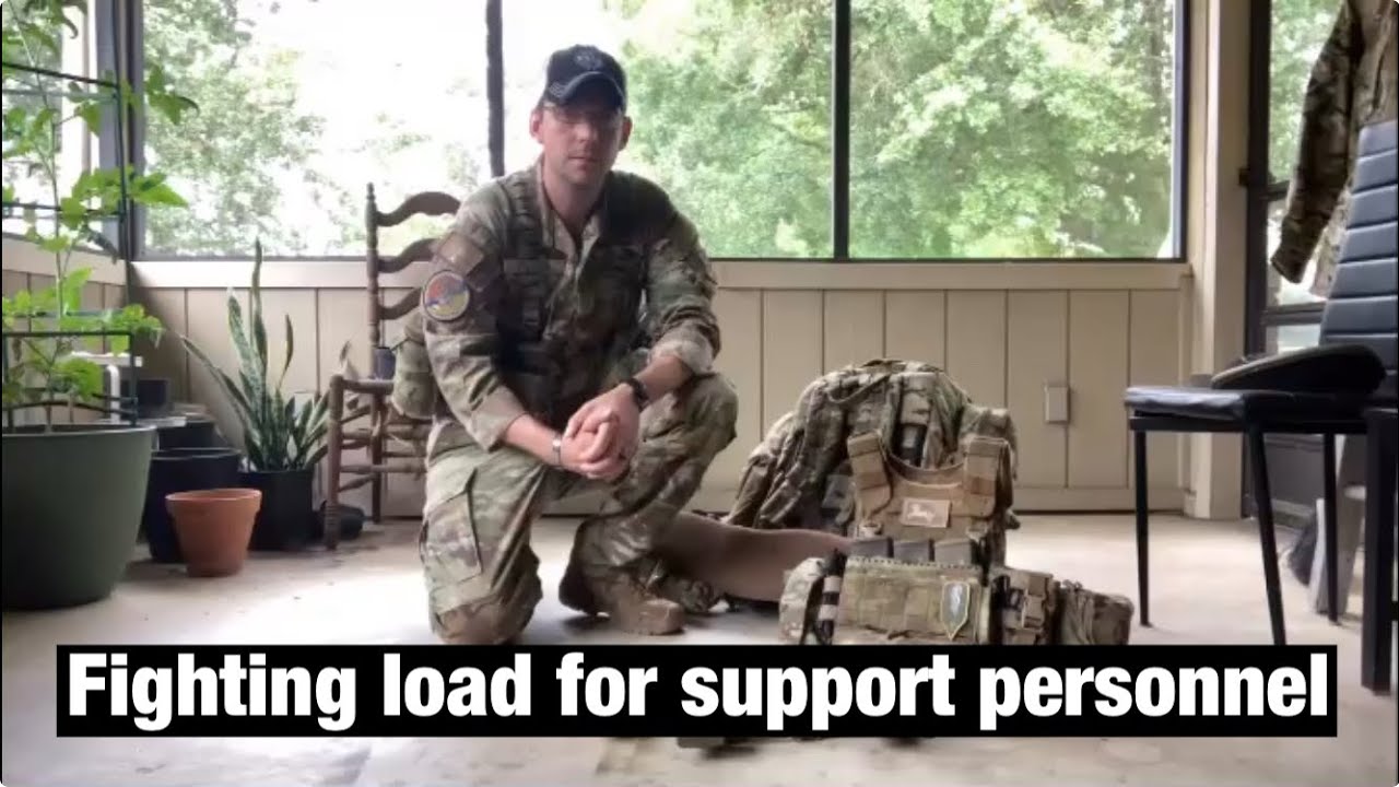 Kit considerations: Fighting load for support personnel, Agile Combat Employment
