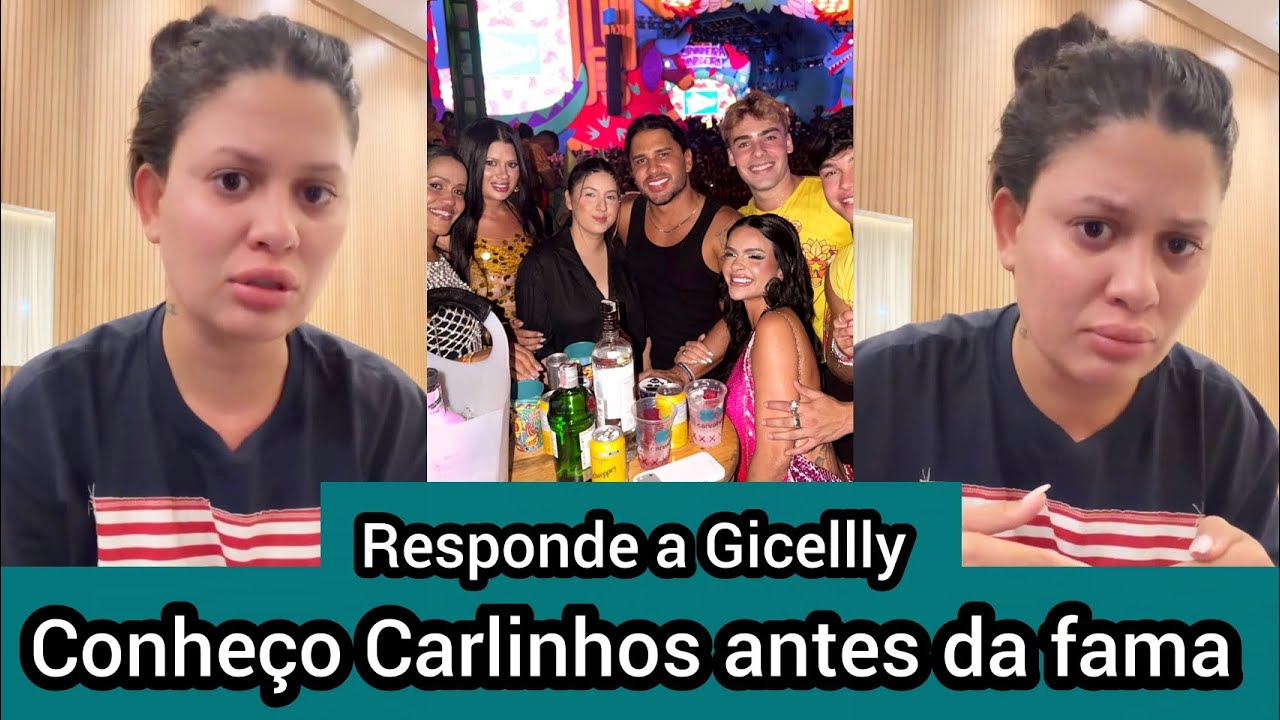 Thamara responde Gicellly e também confirma caso do Carlinhos Maia com 
