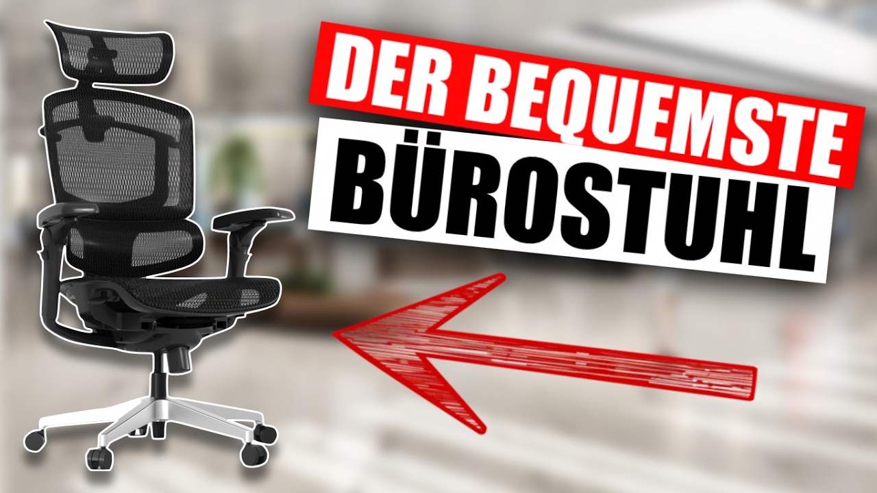 Der perfekte ergonomische Bürostuhl? FlexiSpot ErgoX Pro Test