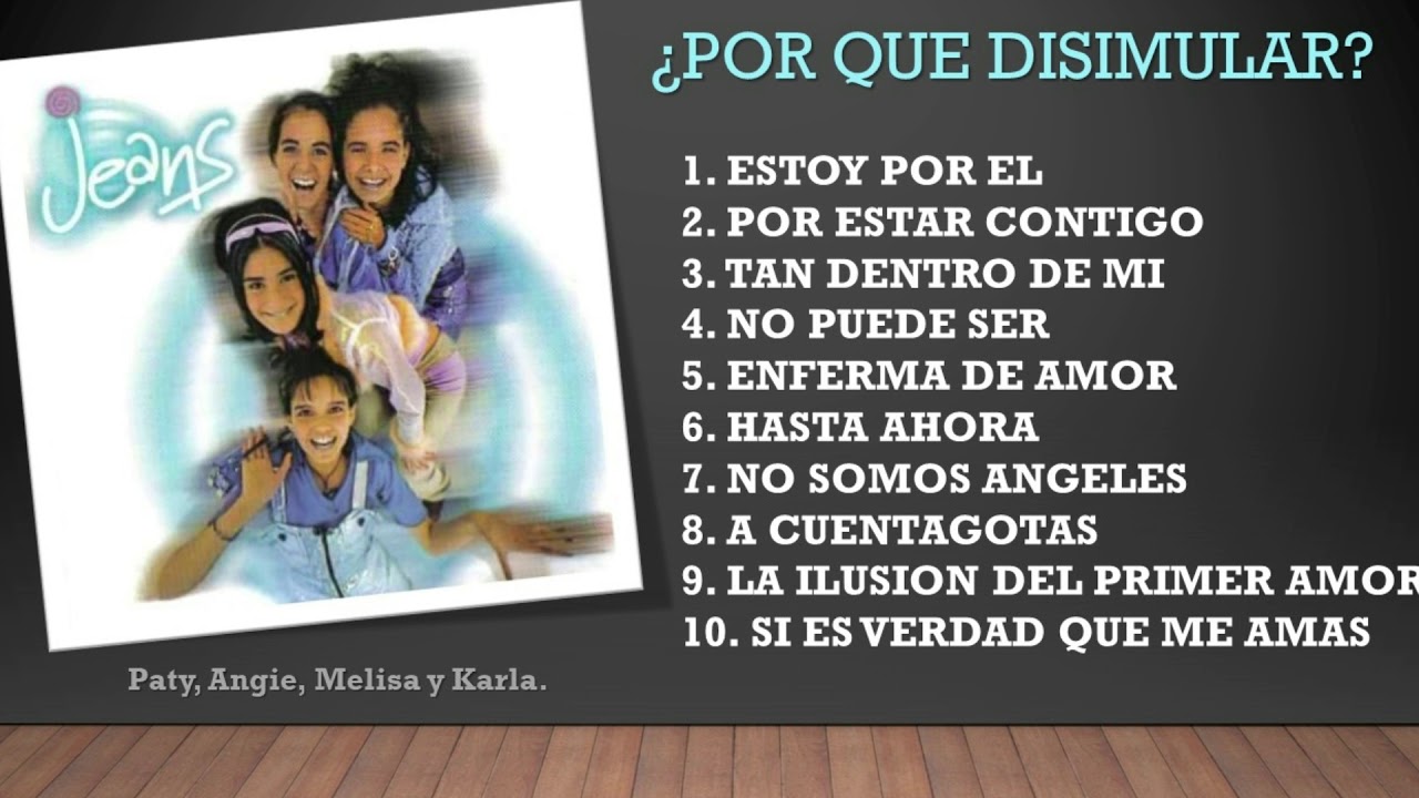 JEANS - CD &iquest;Por Que Disimular?