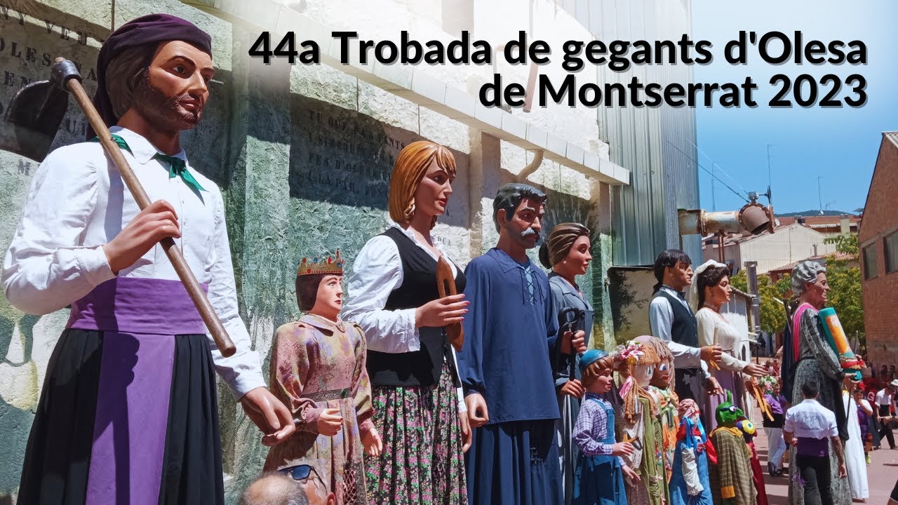 44a Trobada de gegants d'Olesa de Montserrat (25/6/2023)