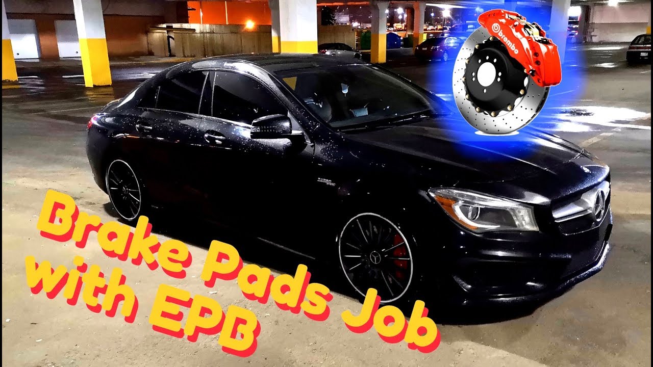 🧰 🇩🇪 Замена тормозных колодок Mercedes Benz | CL, CLA, CLS, E, G, GL, GLA, GLE, ML, GLS, S, SL | EPB