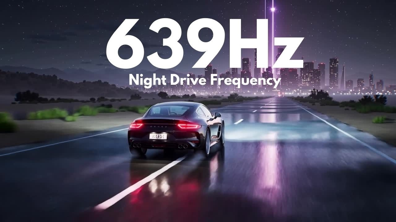 639Hz Emotional Night Drive ❤️ Deep Bass EDM