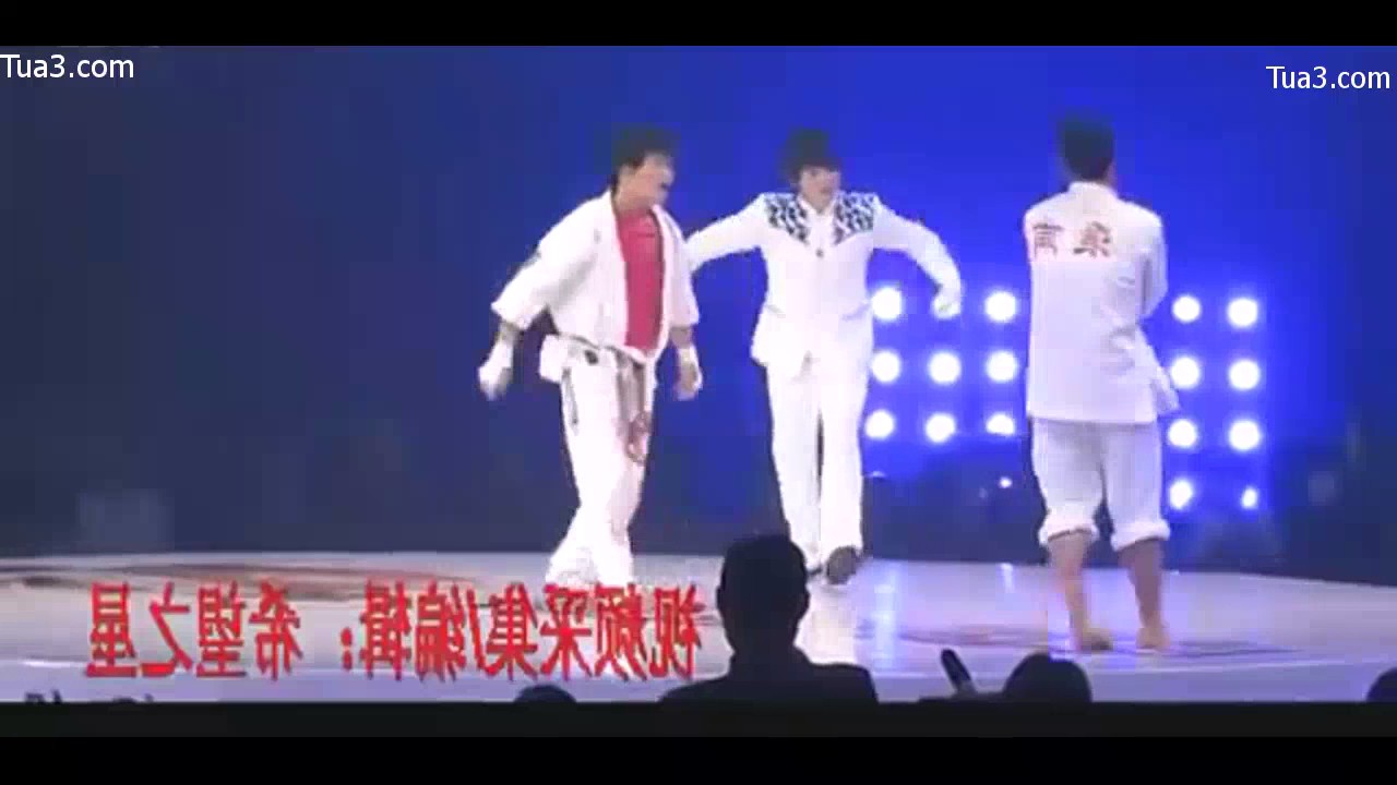 Martial arts 30 武林大会走进淮南 中国太极拳对战日本空手道 精彩片段 1   360p