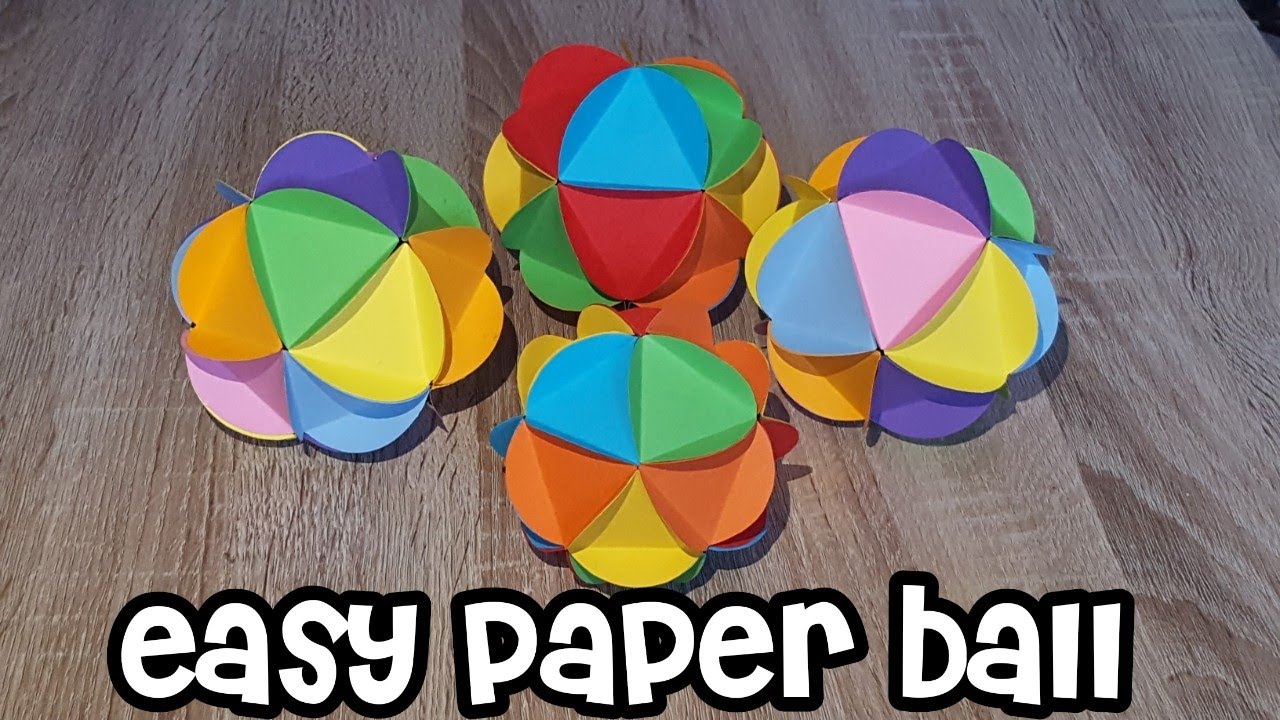 Einfache Papierkugel/ Easy Paper Ball