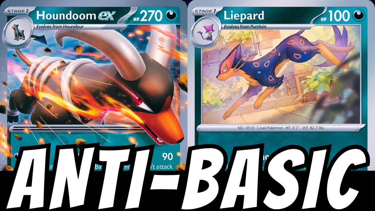 Houndoom ex + Liepard Deck || Pokémon TCG Live || Shrouded Fable