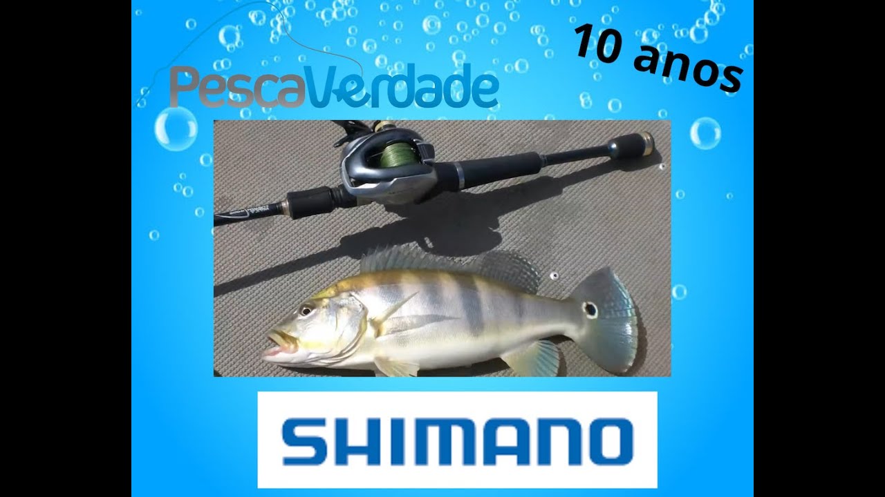 A Top de Linha da Shimano ! Metanium - Pesca Verdade 10 anos PGM 042
