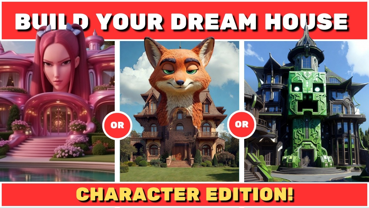 Would You Rather Dream House Character Edition
