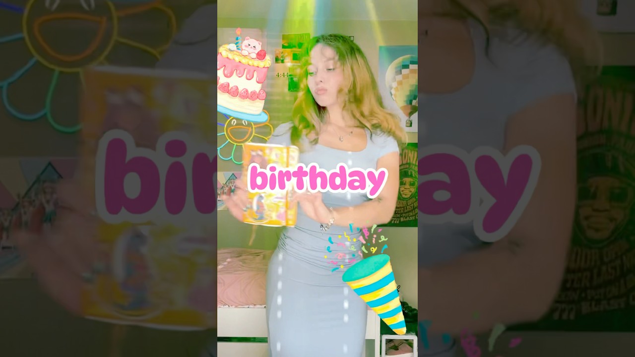 HOW TO MAKE A BIRTHDAY JOURNAL PAGE! 📓🎂 #journal #journalwithme #journalinspiration