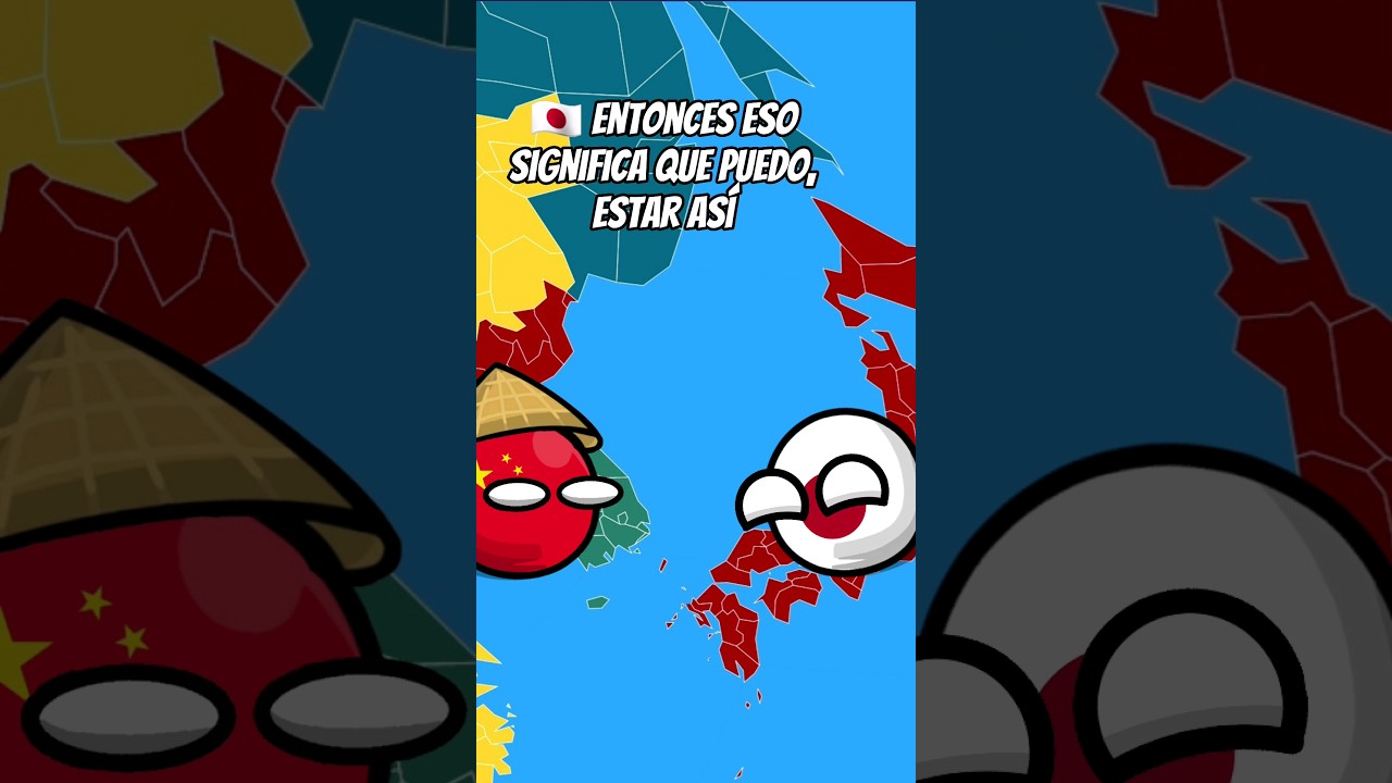 China se come a Jap&oacute;n🗿 #countryballs #humor #polandball #viral cr&eacute;ditos @Keballsito_Mp3