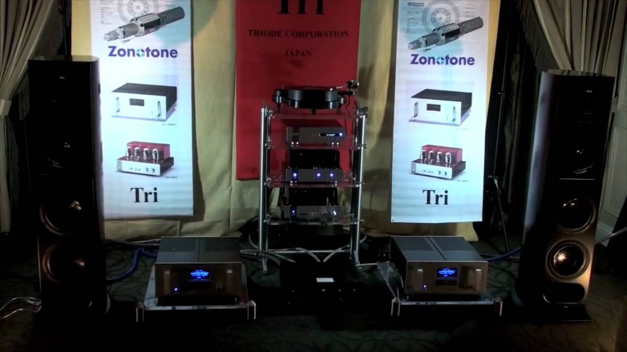 AudiogoN @ CES 2009: Acoustic Zen loudspeakers with Triode Tube Amplification