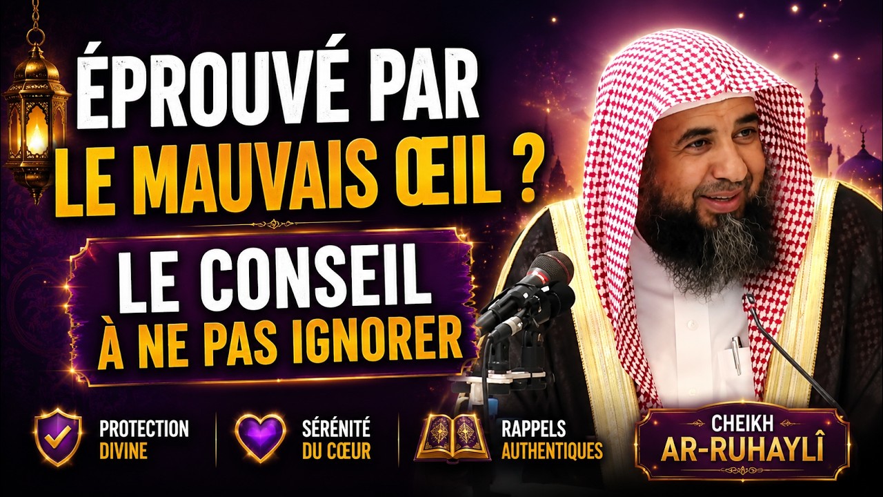 Éprouvé par le mauvais œil, la sorcellerie ou la maladie ? Conseil Précieux du cheikh al-Ruhaylī