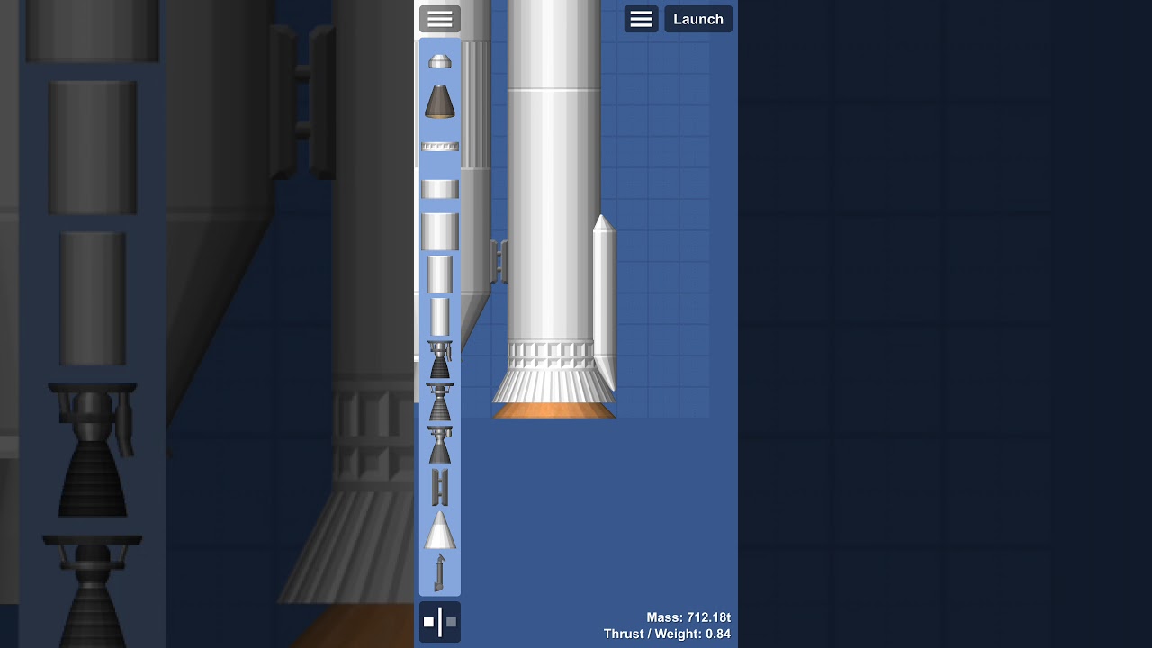 GSLV MK3 blueprint sfs 1.5