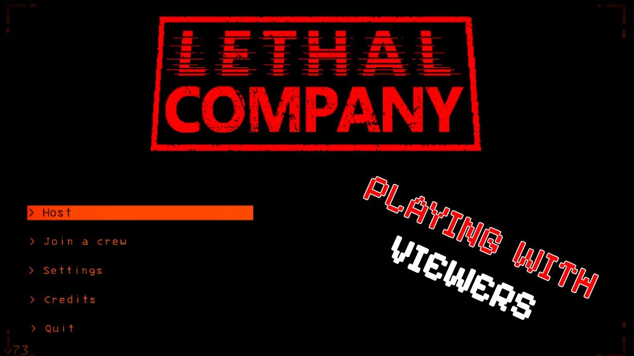 Playing Lethal Company with Viewers!