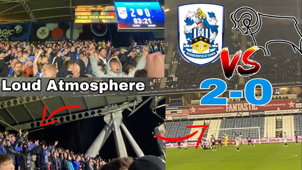 HOLMES AGAINST FORMER CLUB Huddersfield Town Vs Derby County 2-0 EFL Championship Vlog