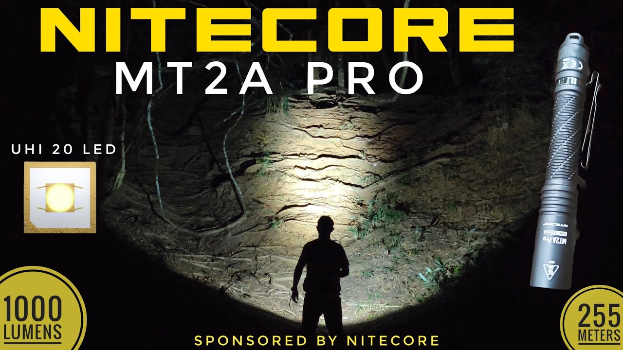 Nitecore MT2A Pro | 1000 lm, 255 m, NEW UHi 20 LED