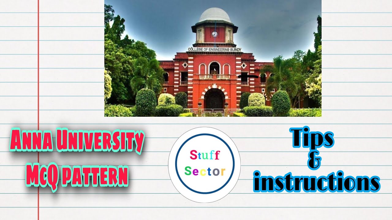 Anna university mock test  , Anna university exam pattern and tips