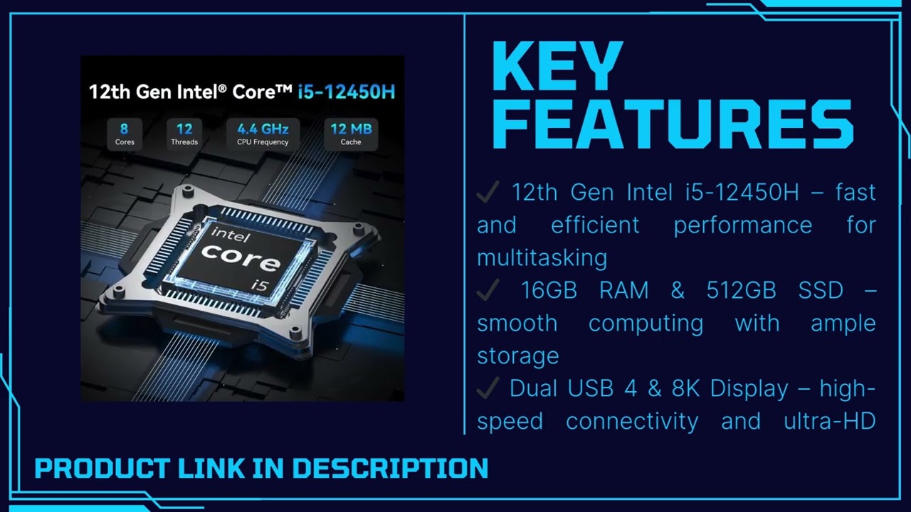GEEKOM IT12 Mini PC Review – Intel i5, 16GB RAM, 512GB SSD & 8K Output