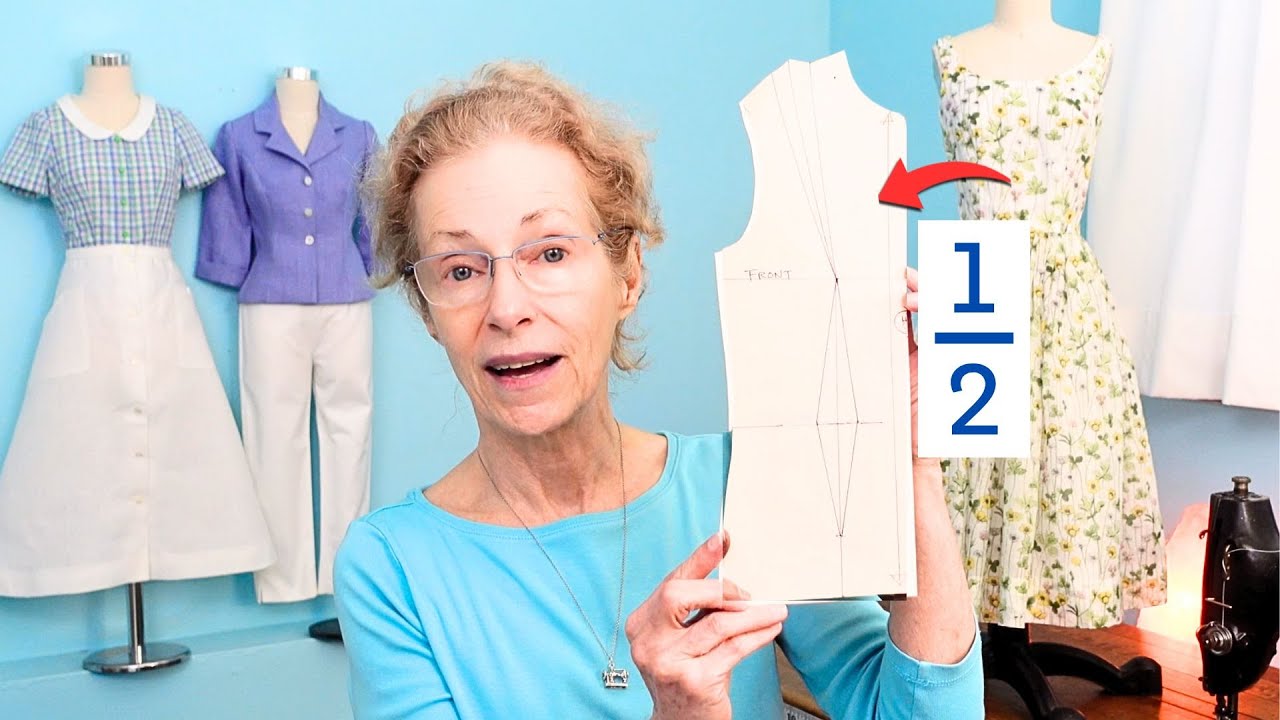 Pattern Making with Half Scale Slopers