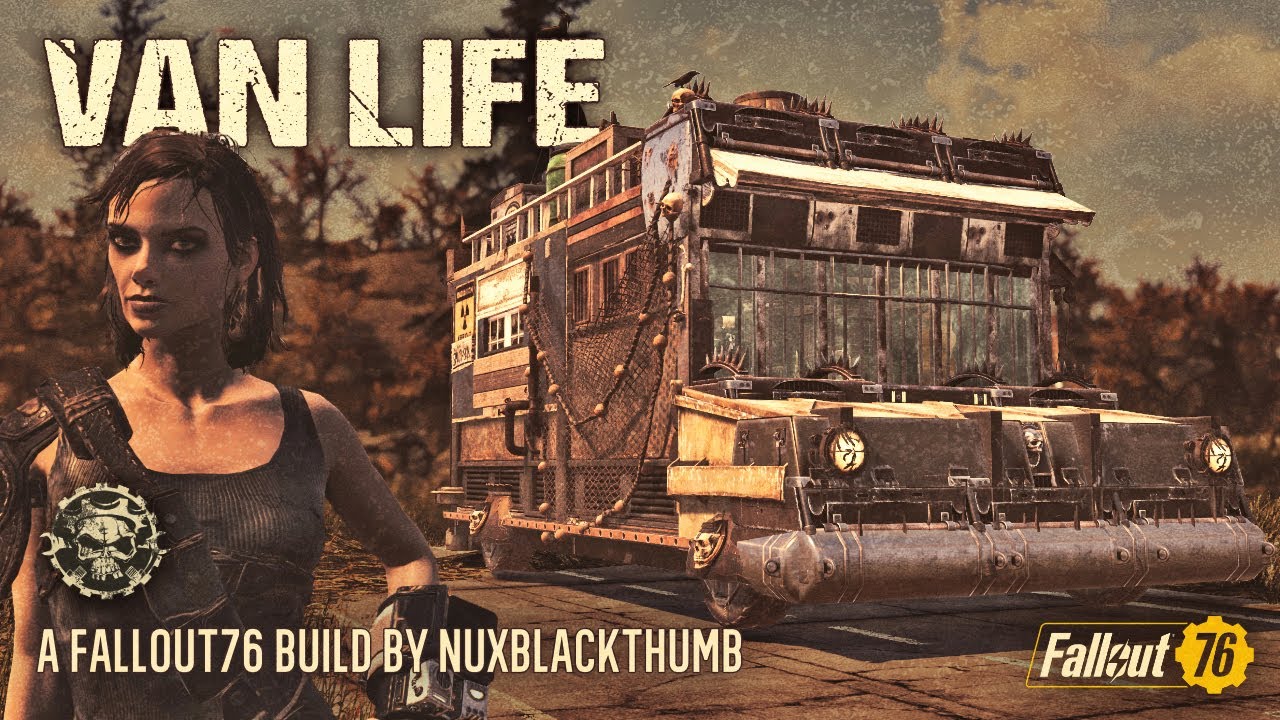 Fallout 76 Camp Build | Raider Van Life