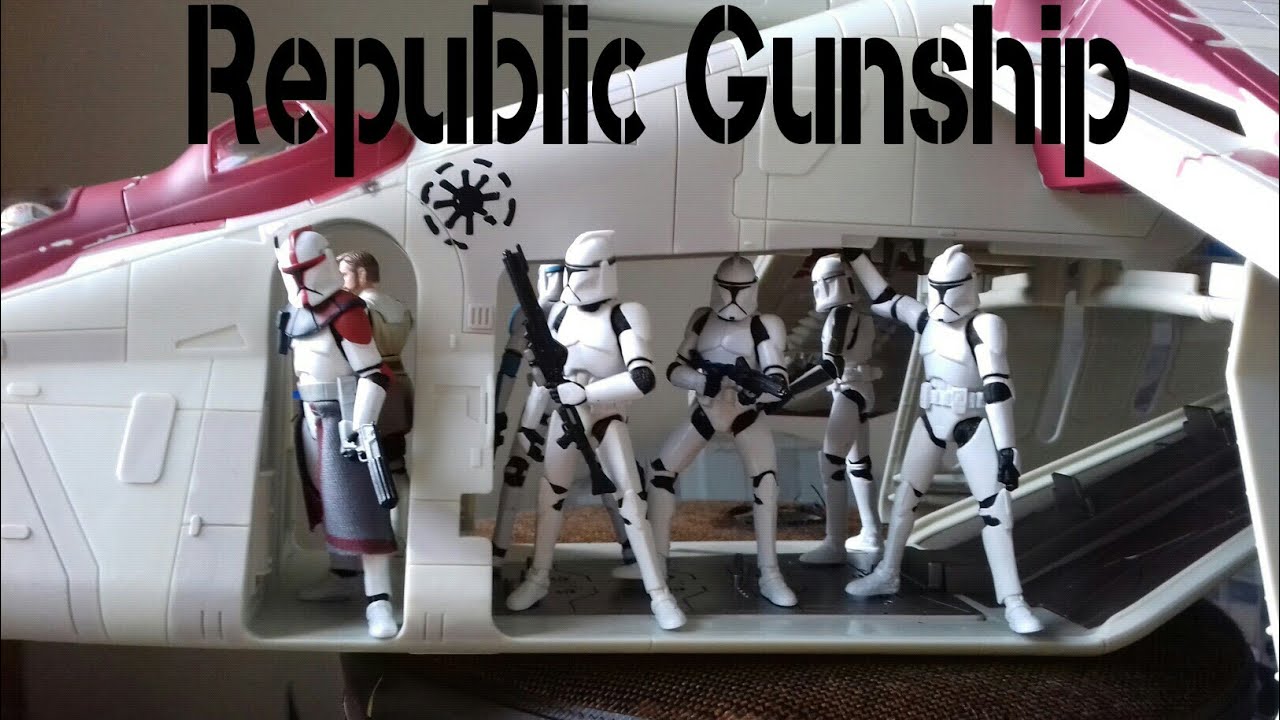 3.75 Republic Gunship - Attack Of The Clones 2002