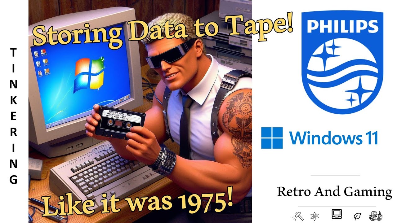 Storing Data to Cassette (Like it was 1975)