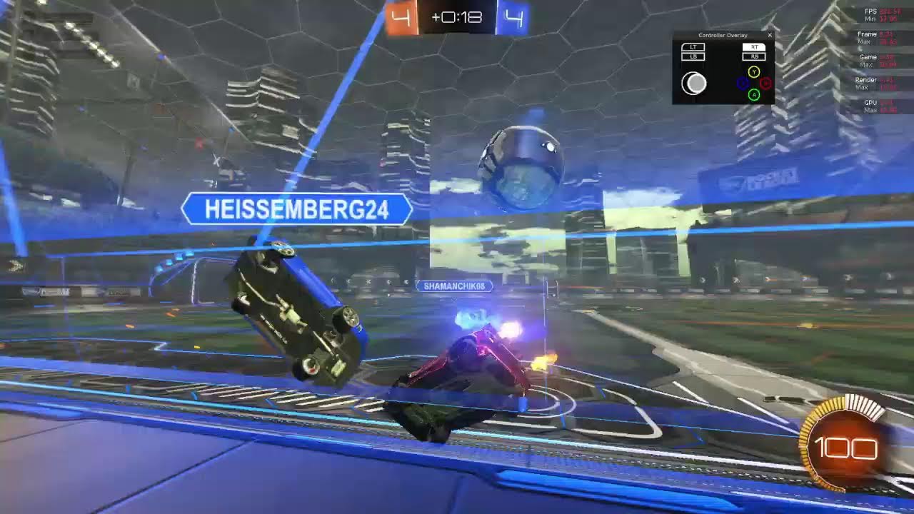 Rocket league chilling