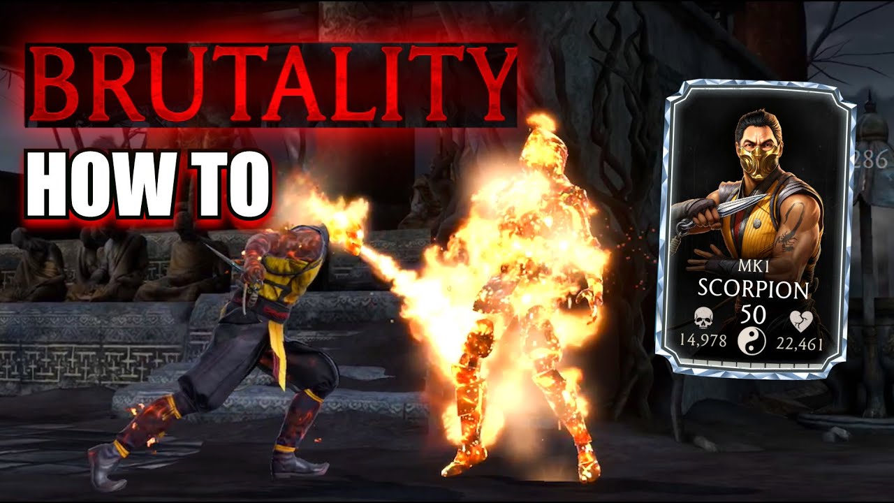 Руководство для начинающих: как достичь BRUTALITY в MK Mobile!