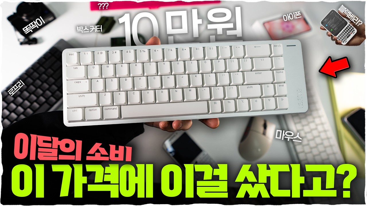 알리 특가! 결국 지를 수 밖에 없던 가격이었다.. 감성까지 다 잡은 (키보드, 마우스, 카메라 등)