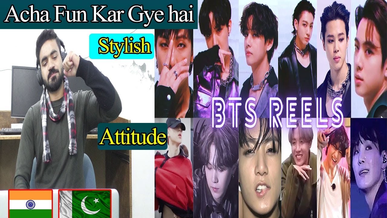 BTS latest Instagram And Tik Tok Reels|| Pakistani react on BTS latest instgram reels and tik tok